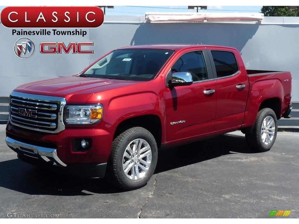 2017 Red Quartz Tintcoat GMC Canyon SLT Crew Cab 4x4 121174763 Photo