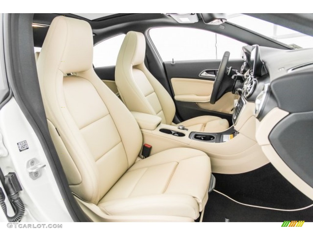 Sahara Beige Interior 2018 Mercedes-Benz CLA 250 4Matic Coupe Photo #121182231