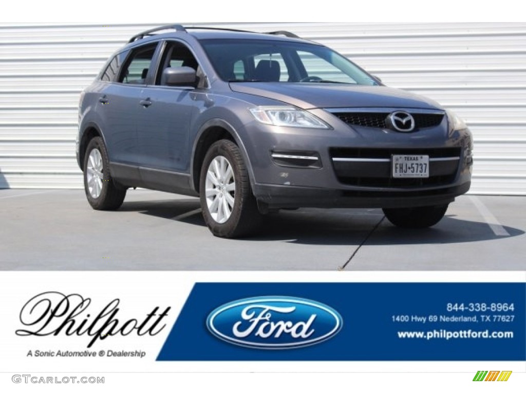 2008 CX-9 Sport - Galaxy Gray Mica / Black photo #1