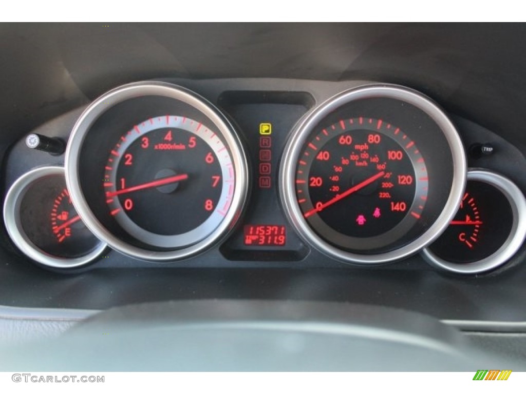 2008 CX-9 Sport - Galaxy Gray Mica / Black photo #35