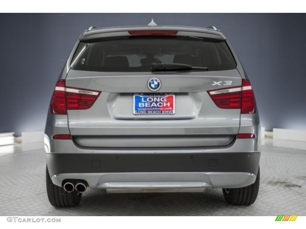 2014 X3 xDrive28i - Space Gray Metallic / Black photo #3