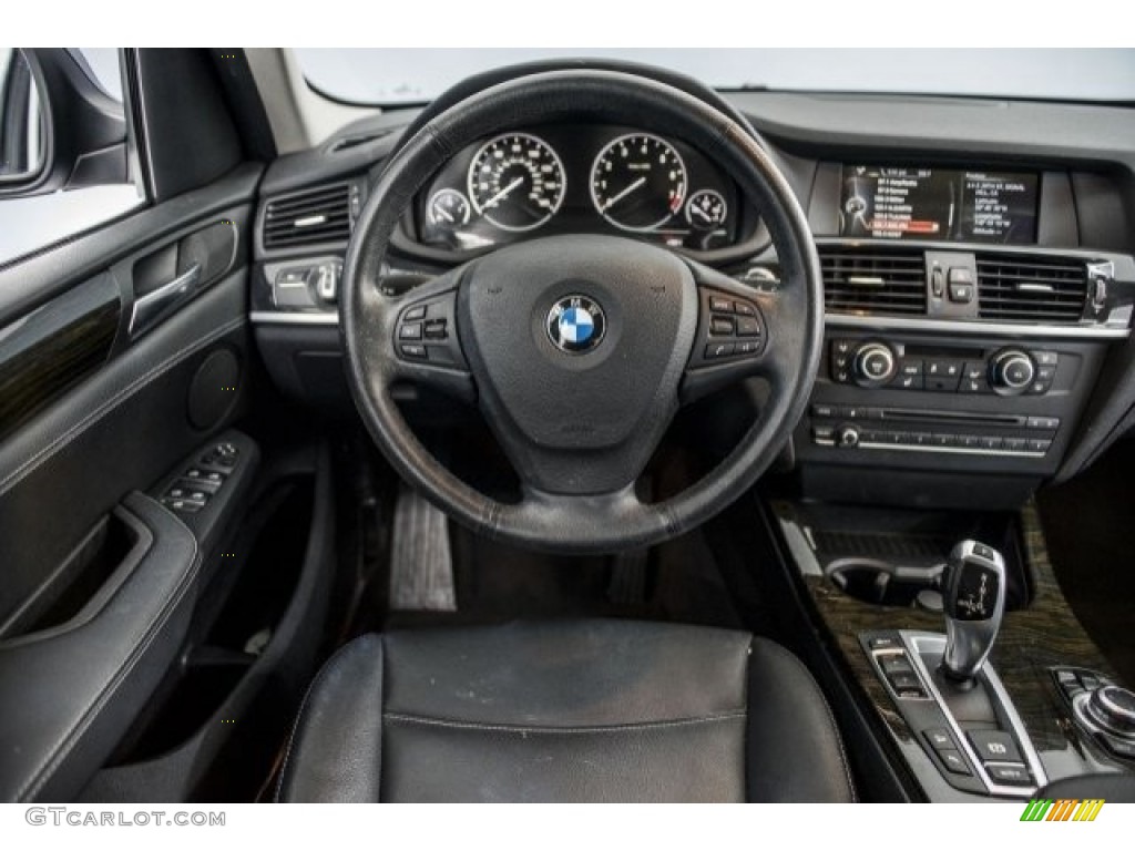 2014 X3 xDrive28i - Space Gray Metallic / Black photo #4