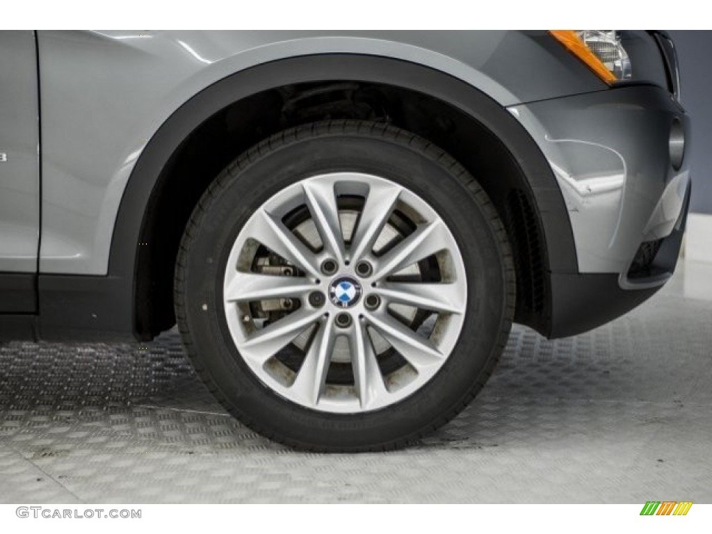 2014 X3 xDrive28i - Space Gray Metallic / Black photo #8