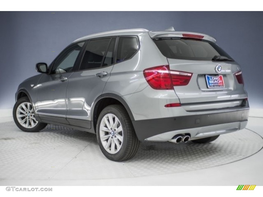 2014 X3 xDrive28i - Space Gray Metallic / Black photo #10