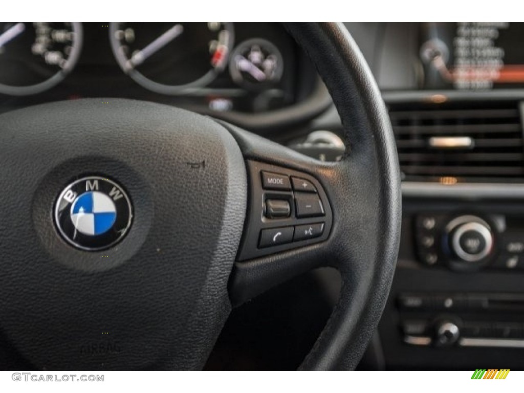 2014 X3 xDrive28i - Space Gray Metallic / Black photo #13