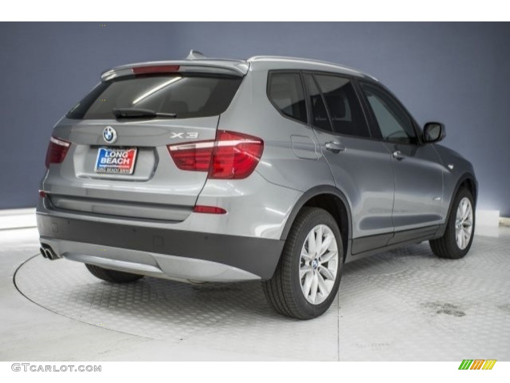 2014 X3 xDrive28i - Space Gray Metallic / Black photo #28