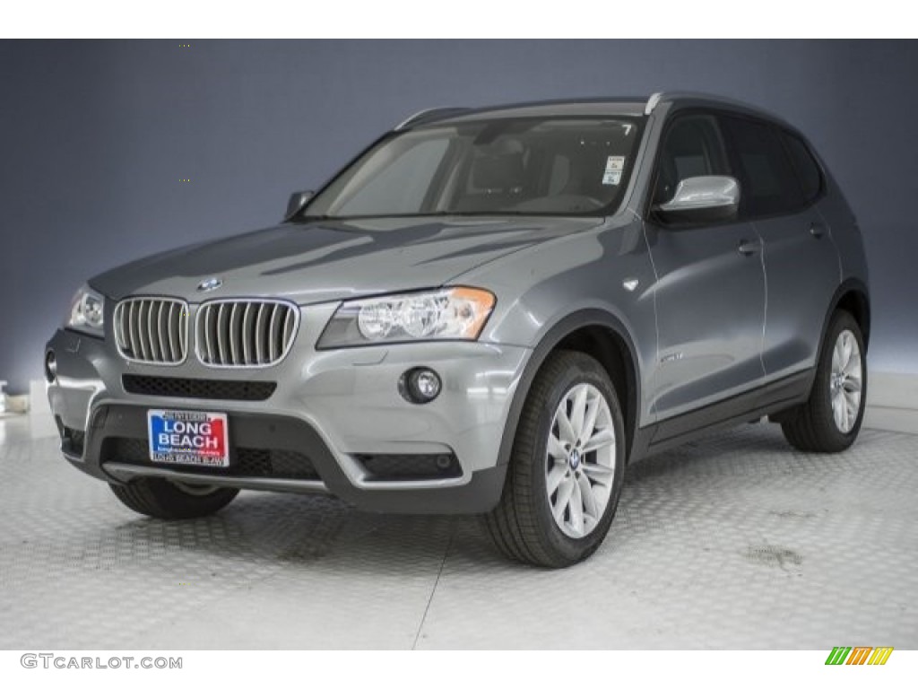 2014 X3 xDrive28i - Space Gray Metallic / Black photo #29