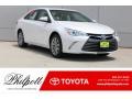 2017 Blizzard White Pearl Toyota Camry XLE  photo #1