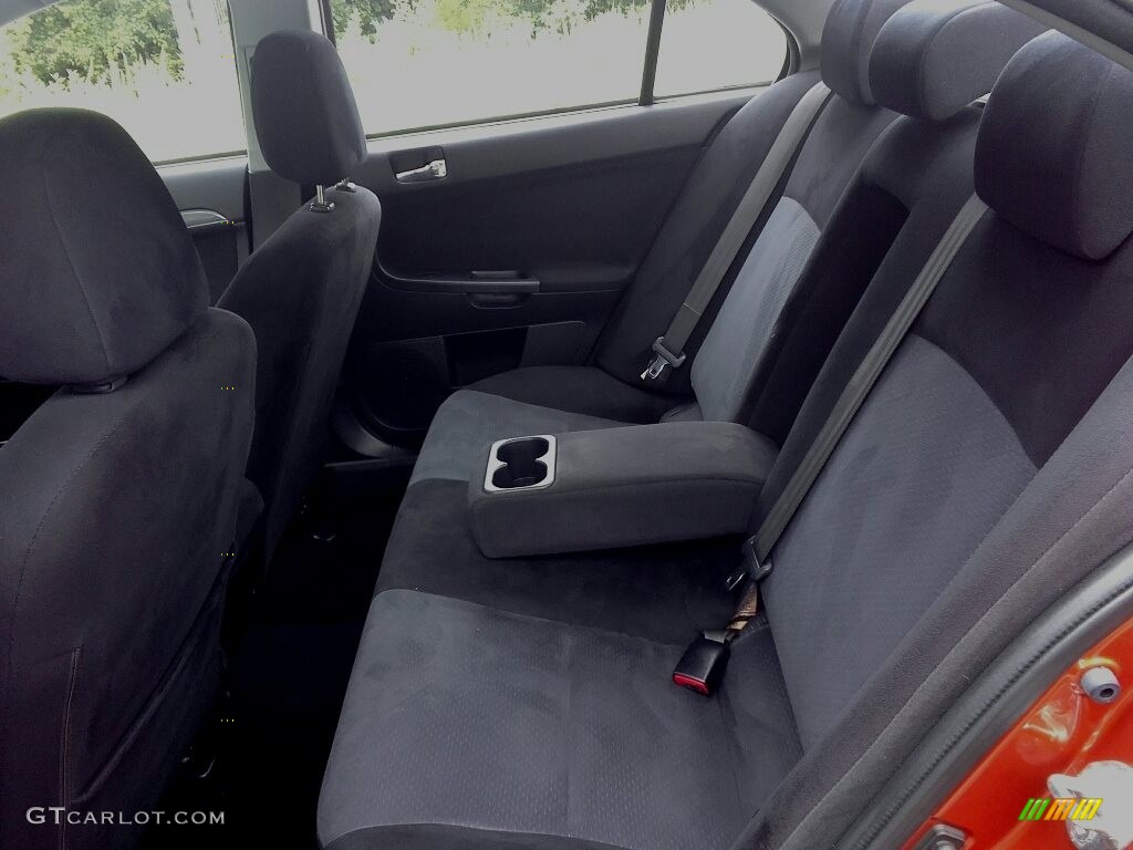 2010 Lancer GTS - Rotor Glow Orange Metallic / Black photo #11