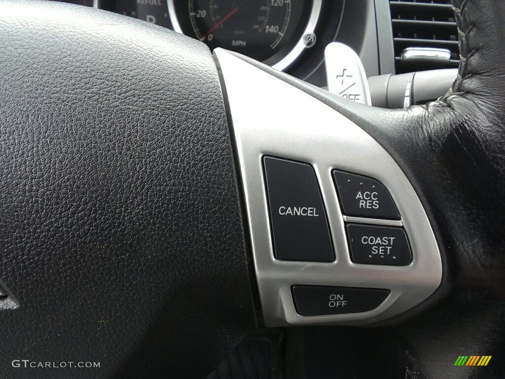 2010 Lancer GTS - Rotor Glow Orange Metallic / Black photo #18