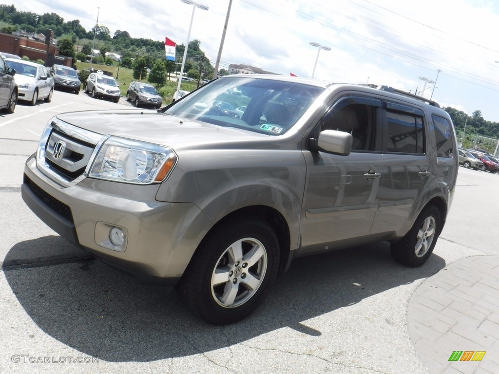 2011 Pilot EX-L 4WD - Mocha Metallic / Beige photo #6