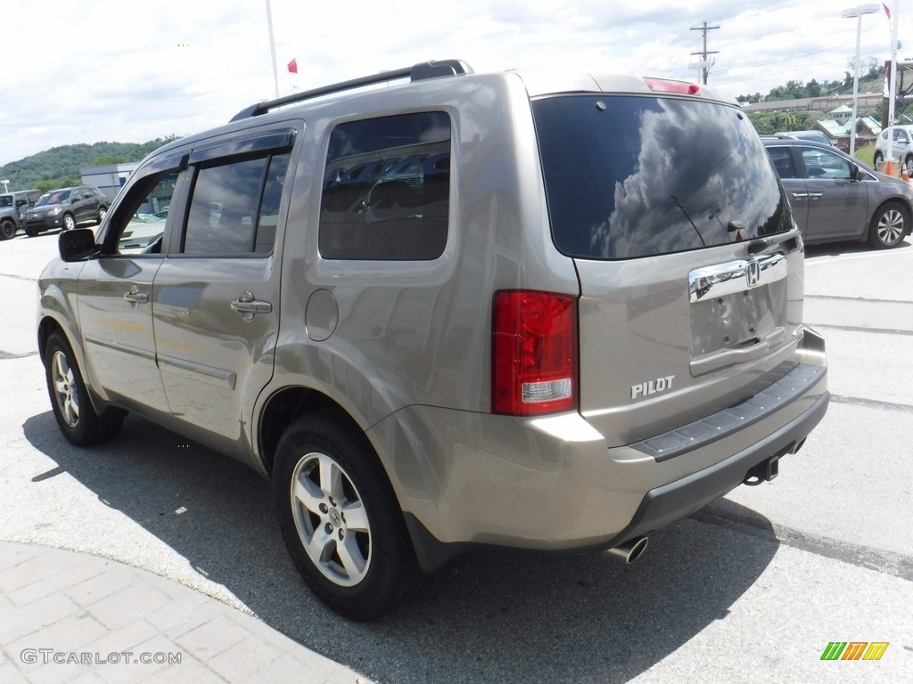 2011 Pilot EX-L 4WD - Mocha Metallic / Beige photo #8