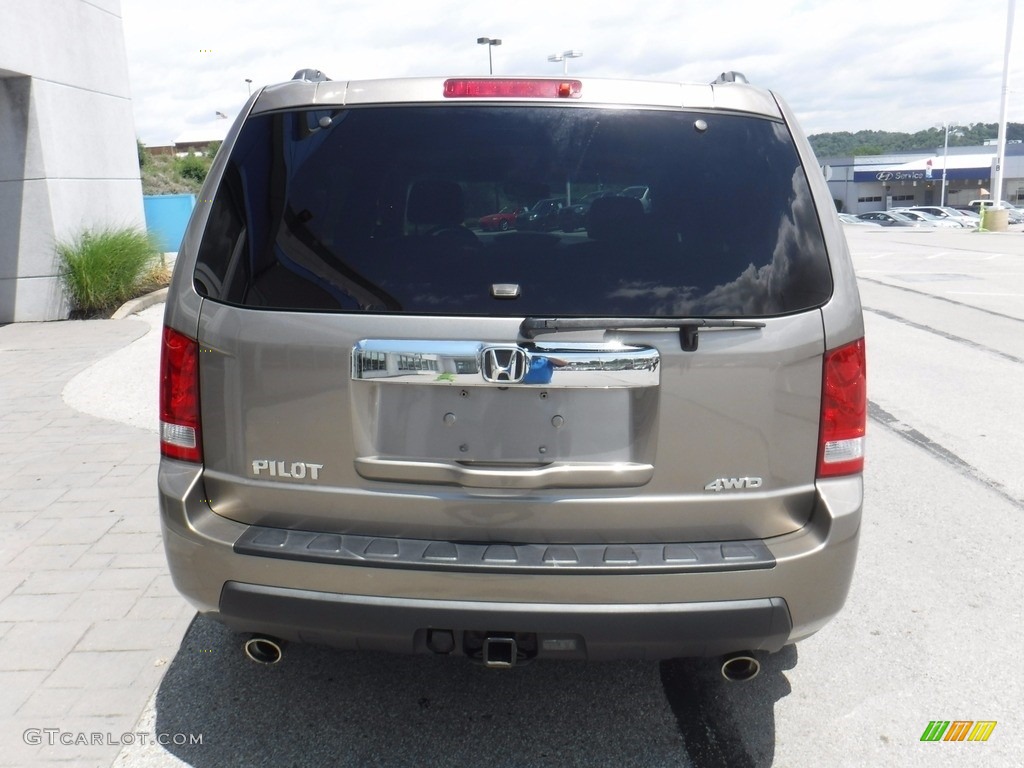 2011 Pilot EX-L 4WD - Mocha Metallic / Beige photo #9