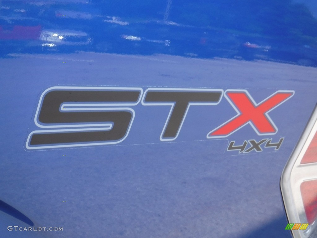 2010 F150 STX SuperCab 4x4 - Blue Flame Metallic / Medium Stone photo #5