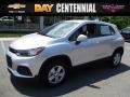 2017 Silver Ice Metallic Chevrolet Trax LS AWD  photo #1
