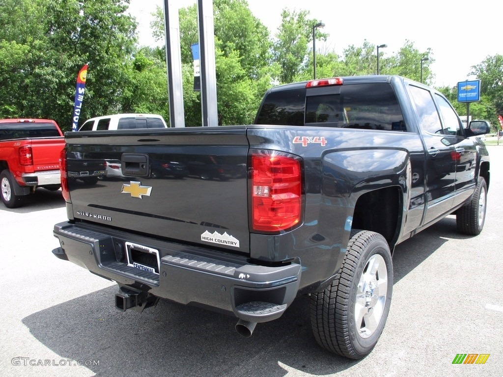 2017 Silverado 2500HD High Country Crew Cab 4x4 - Graphite Metallic / Jet Black photo #6