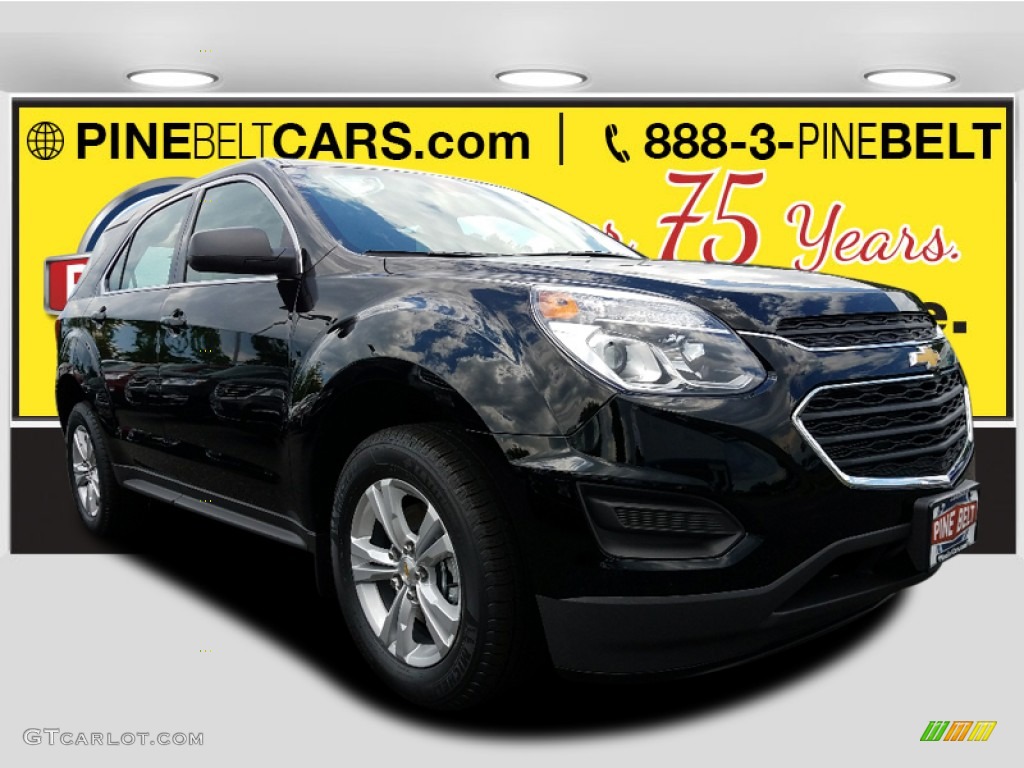 Black Chevrolet Equinox