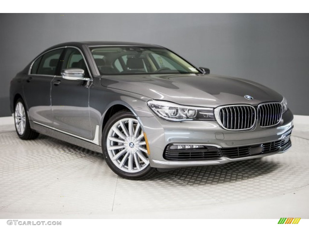 Magellan Gray Metallic 2018 BMW 7 Series 740i Sedan Exterior Photo #121196349