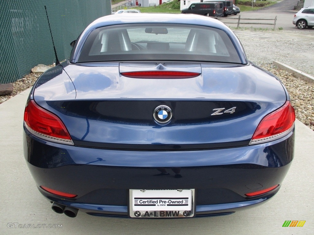 2015 Z4 sDrive28i - Deep Sea Blue Metallic / Canberra Beige photo #11