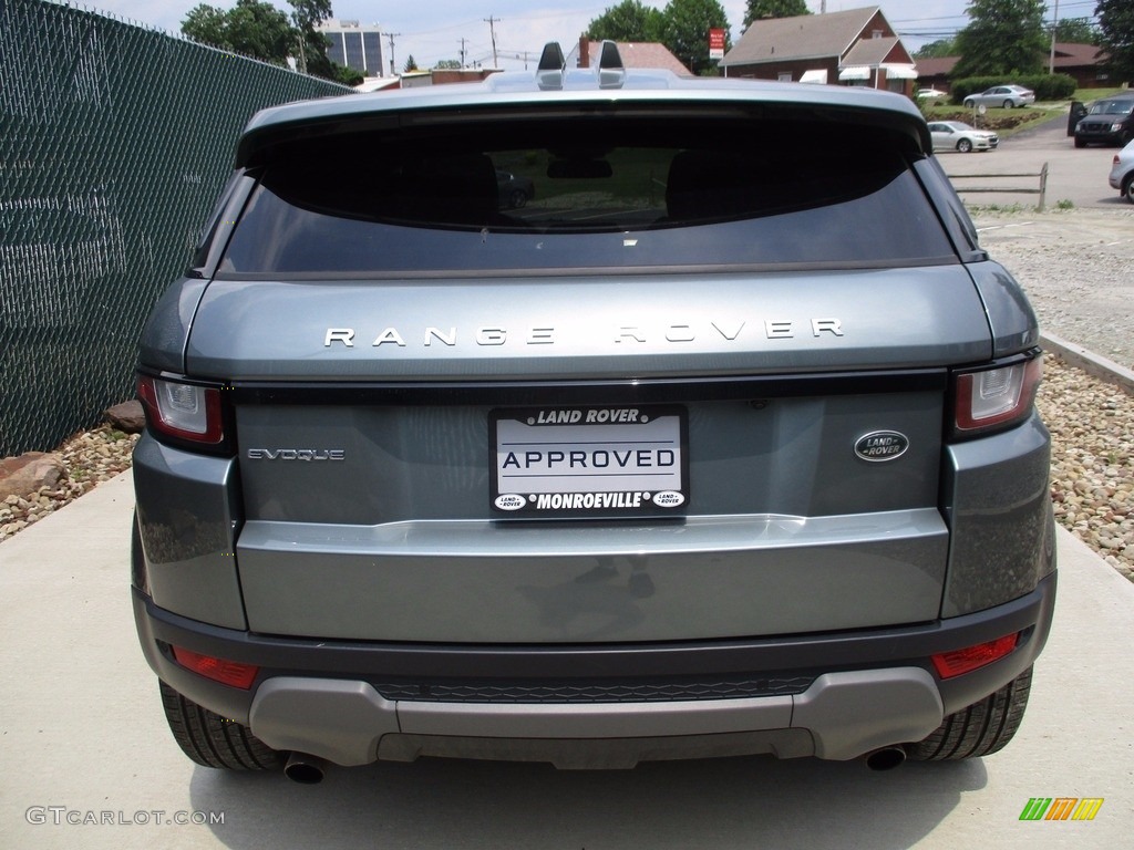 2017 Range Rover Evoque SE Premium - Scotia Grey Metallic / Ebony/Ebony photo #5