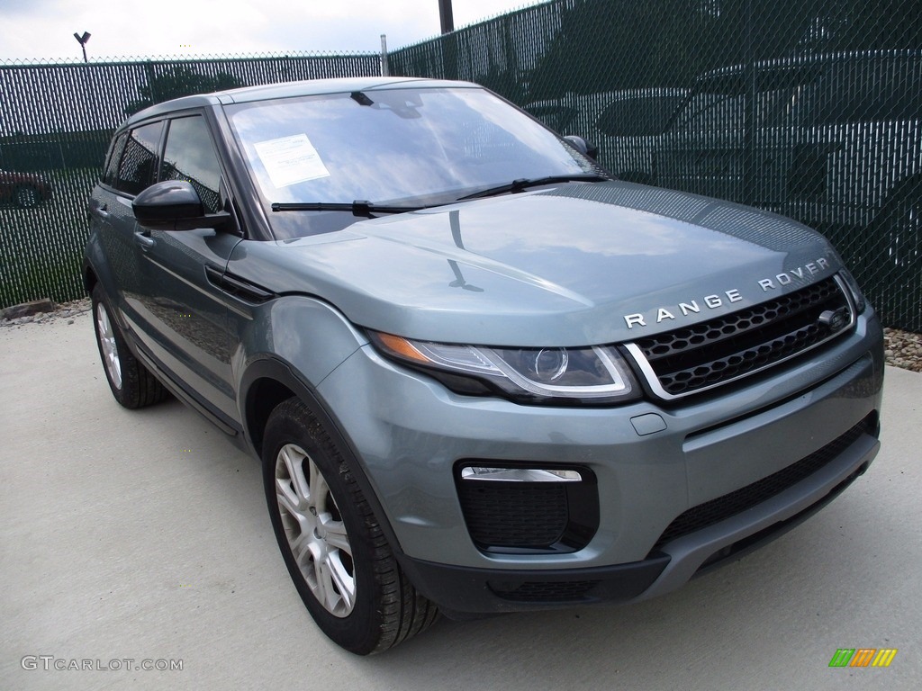 2017 Range Rover Evoque SE Premium - Scotia Grey Metallic / Ebony/Ebony photo #6