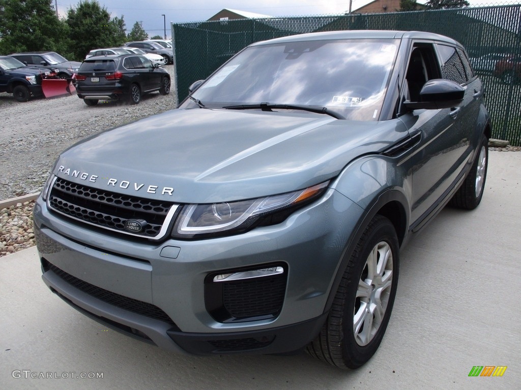 2017 Range Rover Evoque SE Premium - Scotia Grey Metallic / Ebony/Ebony photo #8