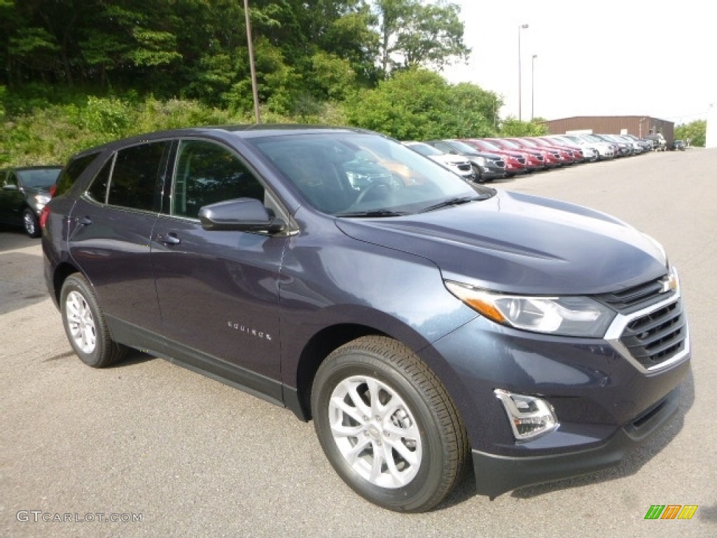Storm Blue Metallic 2018 Chevrolet Equinox LT AWD Exterior Photo #121200506