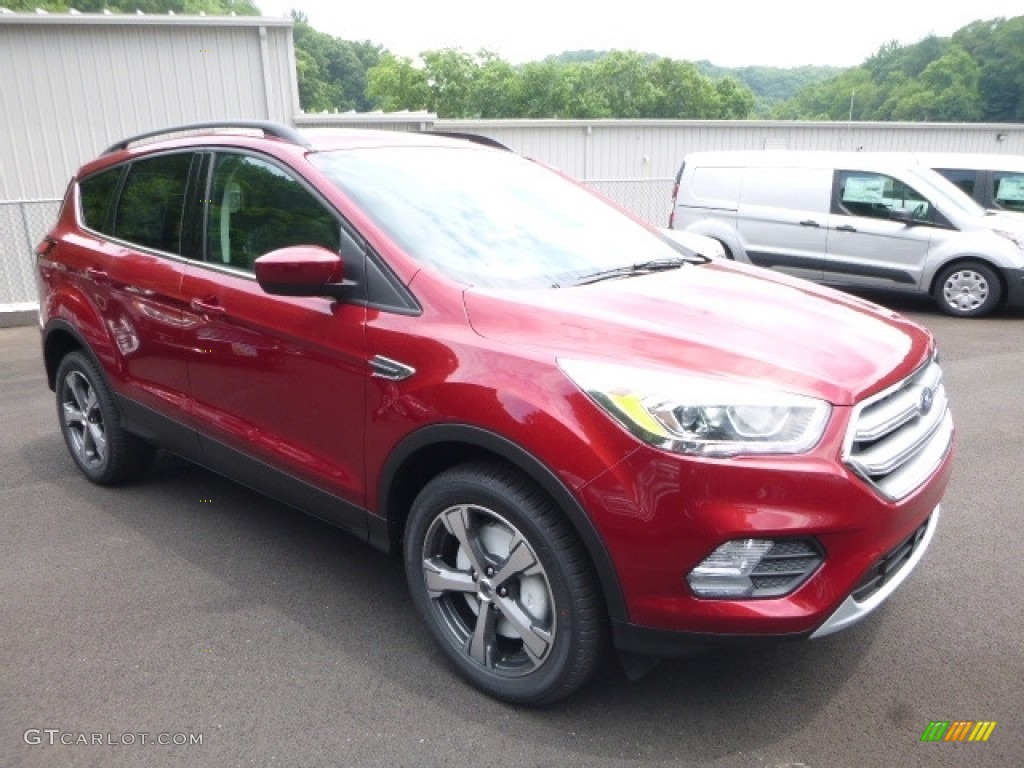 2017 Escape SE 4WD - Ruby Red / Charcoal Black photo #3