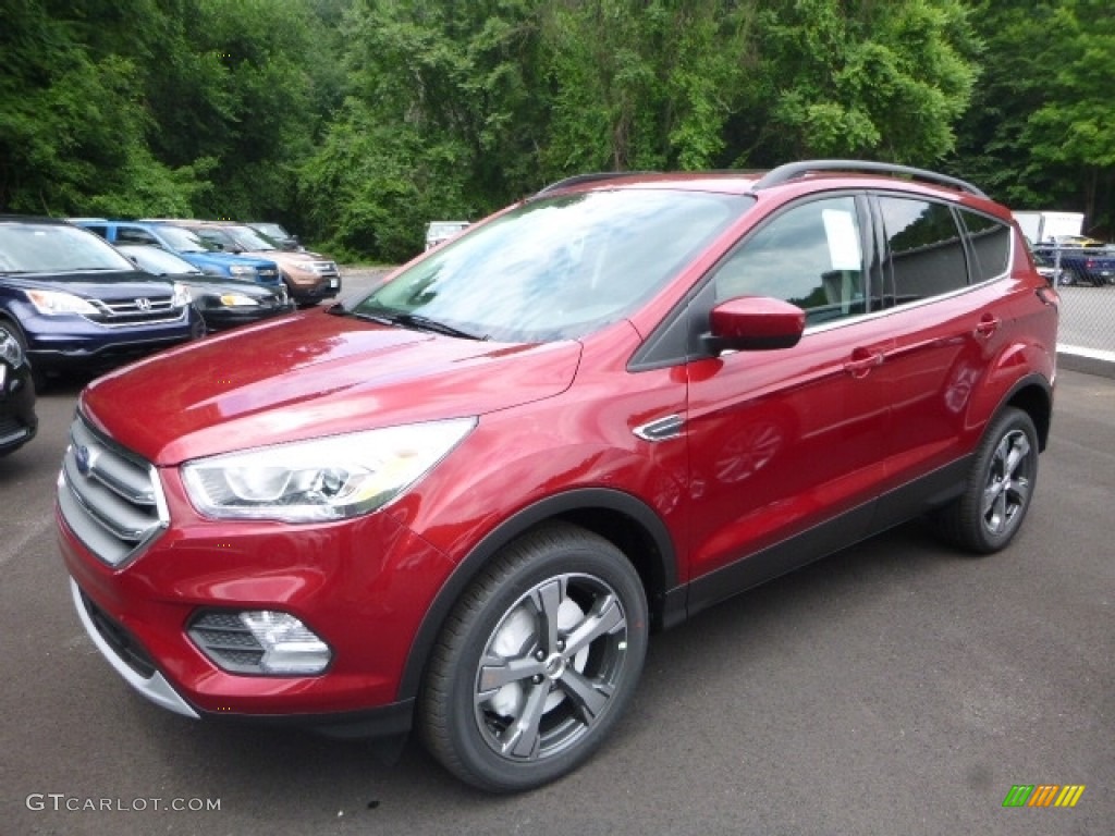 2017 Escape SE 4WD - Ruby Red / Charcoal Black photo #5