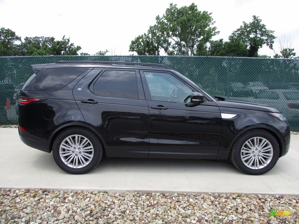 Santorini Black 2017 Land Rover Discovery HSE Exterior Photo #121201328
