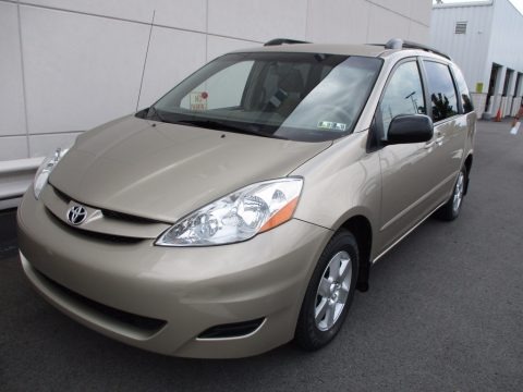 2010 Toyota Sienna CE Data, Info and Specs