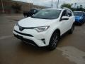 2017 Super White Toyota RAV4 XLE  photo #1