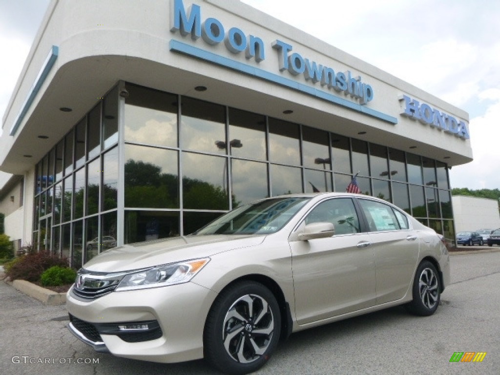 2017 Accord EX Sedan - Champagne Frost Pearl / Ivory photo #1
