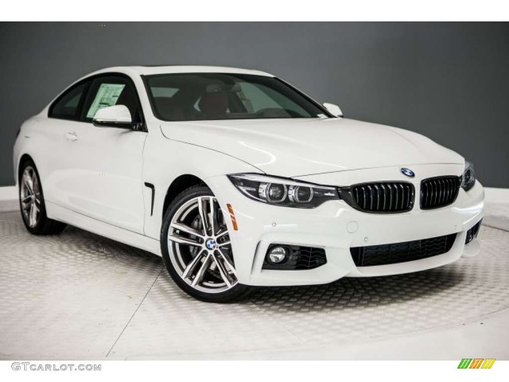 Alpine White 2018 BMW 4 Series 440i Coupe Exterior Photo #121206434