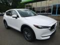 Crystal White Pearl 2017 Mazda CX-5 Touring AWD Exterior