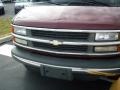 2002 Dark Carmine Red Metallic Chevrolet Express 2500 Cargo Van  photo #2