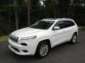 Bright White 2017 Jeep Cherokee Overland 4x4 Exterior