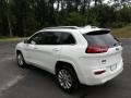 2017 Bright White Jeep Cherokee Overland 4x4  photo #8