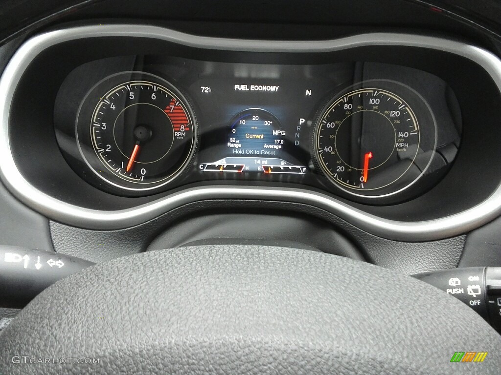 2017 Jeep Cherokee Overland 4x4 Gauges Photos