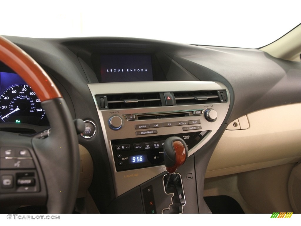 2010 RX 350 AWD - Matador Red Mica / Parchment/Brown Walnut photo #11