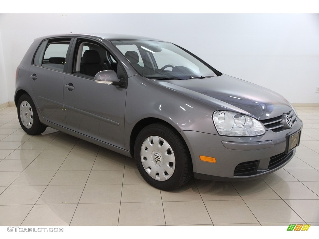 2009 Rabbit 4 Door - United Grey Metallic / Art Grey photo #1