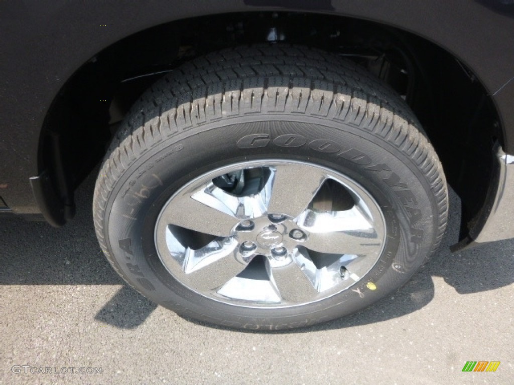 2017 1500 Big Horn Quad Cab 4x4 - Maximum Steel Metallic / Black/Diesel Gray photo #9