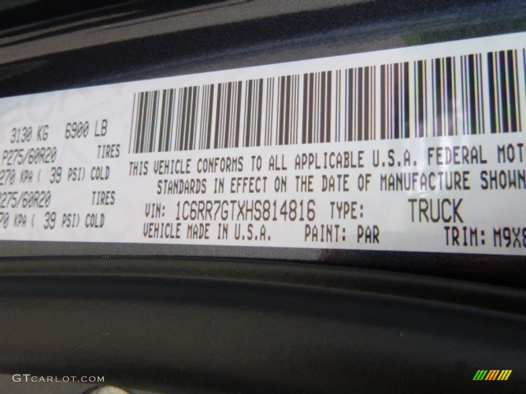 2017 1500 Big Horn Quad Cab 4x4 - Maximum Steel Metallic / Black/Diesel Gray photo #16