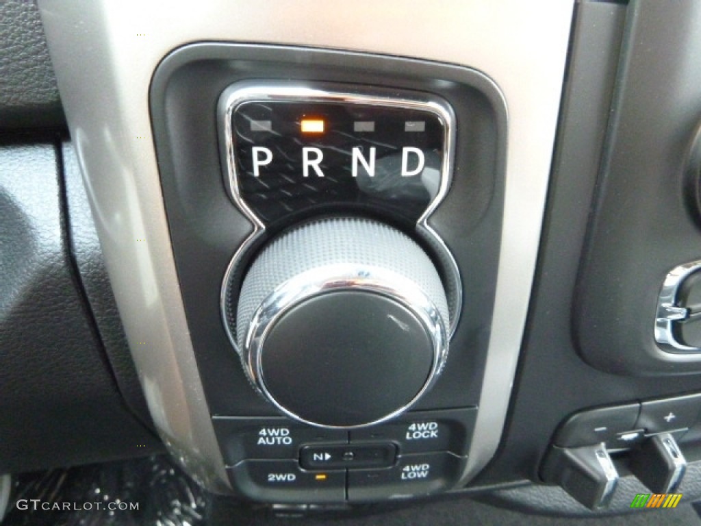 2017 1500 Big Horn Quad Cab 4x4 - Maximum Steel Metallic / Black/Diesel Gray photo #19