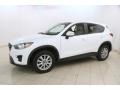 Crystal White Pearl Mica 2016 Mazda CX-5 Touring AWD Exterior