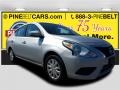 Brilliant Silver 2015 Nissan Versa 1.6 SV Sedan