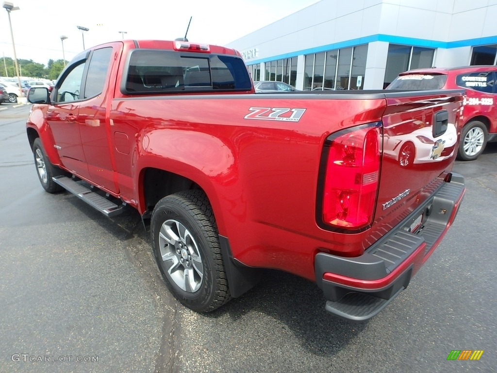 2016 Colorado Z71 Extended Cab 4x4 - Red Rock Metallic / Jet Black/Dark Ash photo #4