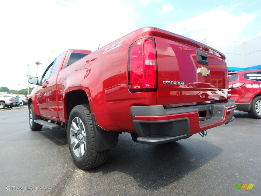 2016 Colorado Z71 Extended Cab 4x4 - Red Rock Metallic / Jet Black/Dark Ash photo #5
