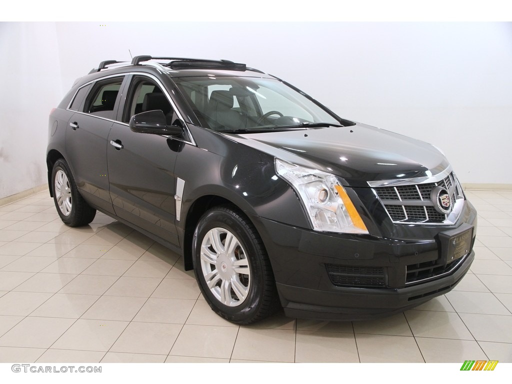 2012 SRX Luxury AWD - Black Ice Metallic / Ebony/Ebony photo #1