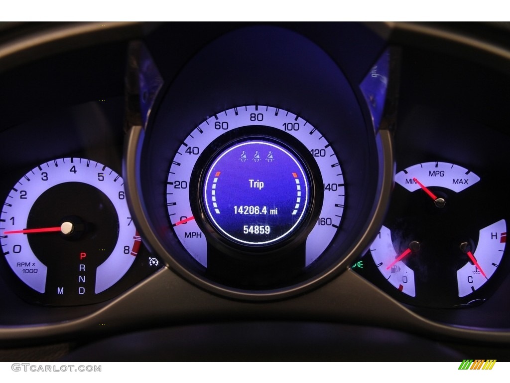 2012 Cadillac SRX Luxury AWD Gauges Photos